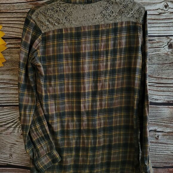 Promod Woman's long sleeve Flannel Pre-owned - Picture 2 of 6